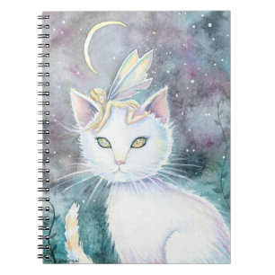 Cuaderno de gato y hada