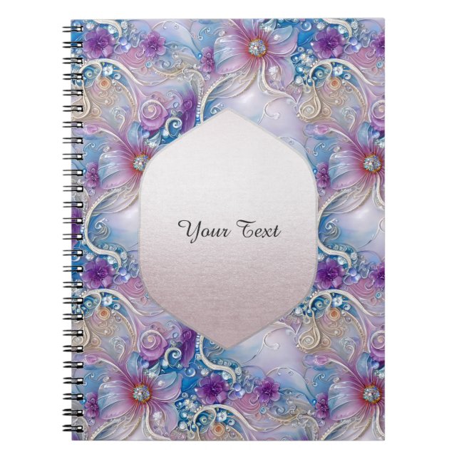 Cuaderno de Gemas Florales Pearly (Frente)