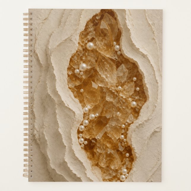 Cuaderno de geoda abstracta de lujo (Anverso)