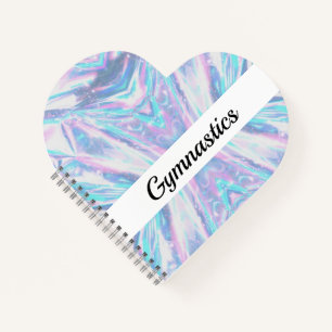 Cuaderno de Gimnasia en Forma de Corazón