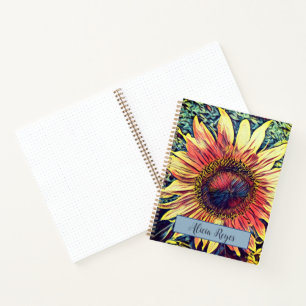 Cuaderno de girasol