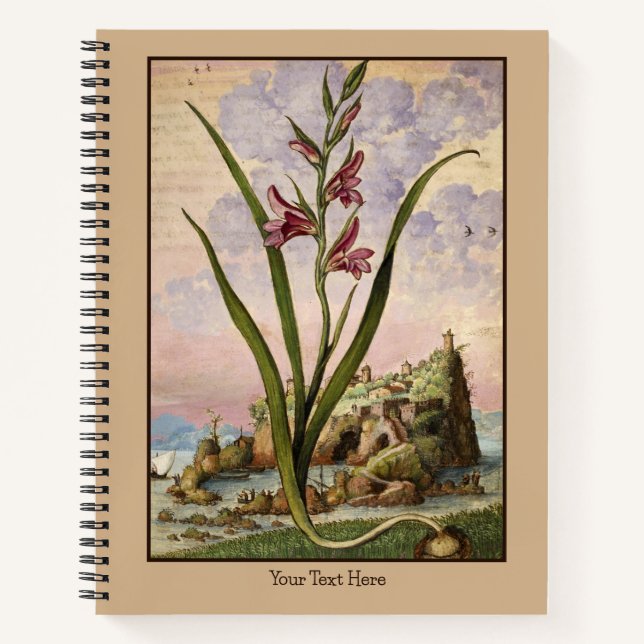 Cuaderno de Gladiolos del Renacimiento (Anverso)