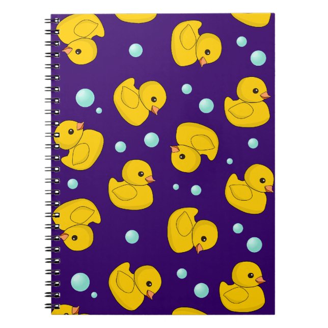 Cuaderno de goma de Duckies (Frente)