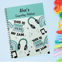 Cuaderno de grabación de canciones de los chicos v