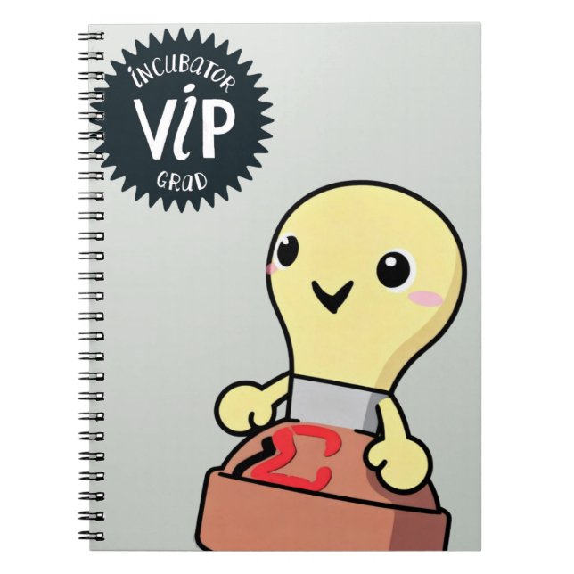 Cuaderno de graduados del programa de incubadora v (Frente)