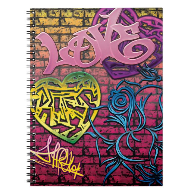 Cuaderno de Graffitti del amor (Frente)
