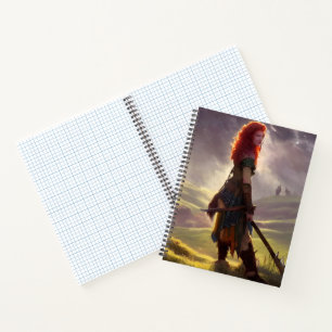 Cuaderno de gráficos de arte de fantasía de la pri