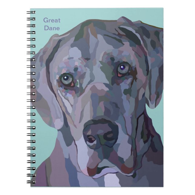 Cuaderno de great dane (Frente)