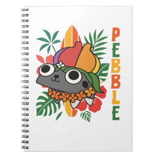 Cuaderno de guijarros de la escuela del mundo de D