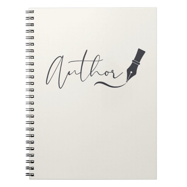 Cuaderno de guión del autor - Diario de escritor m (Frente)