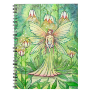 Cuaderno de Hada de Flor de Jardín Iluminado