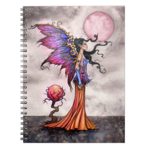 Cuaderno de hadas de fantasía de Fae Abigail