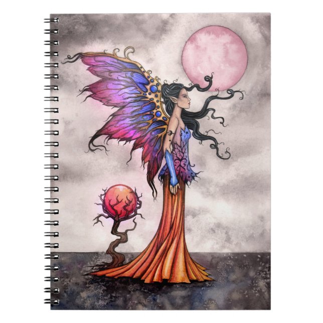 Cuaderno de hadas de fantasía de Fae Abigail (Frente)