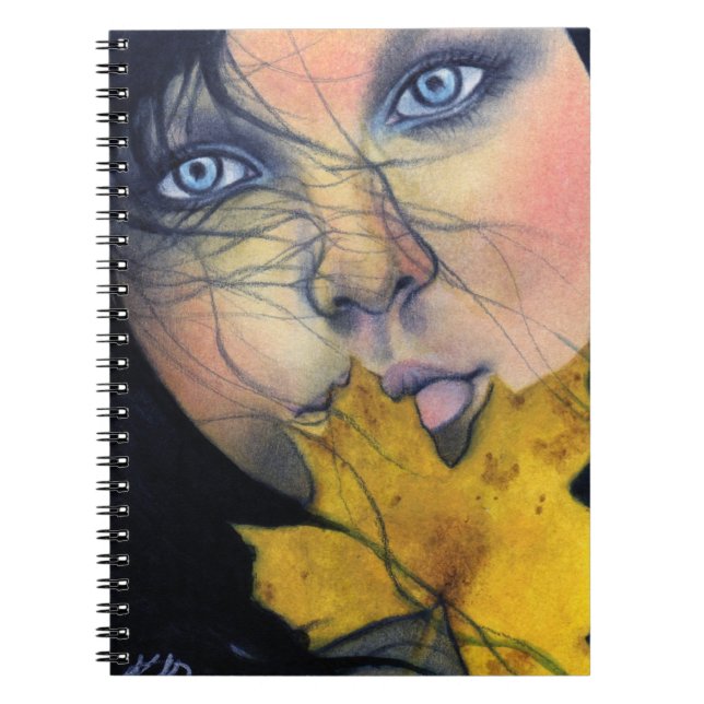 Cuaderno de hadas de la belleza de Samhain (Frente)