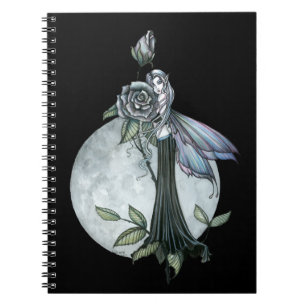 Cuaderno de hadas de Rosa de Medianoche