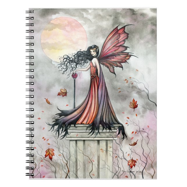 Cuaderno de hadas de vientos de otoño (Frente)