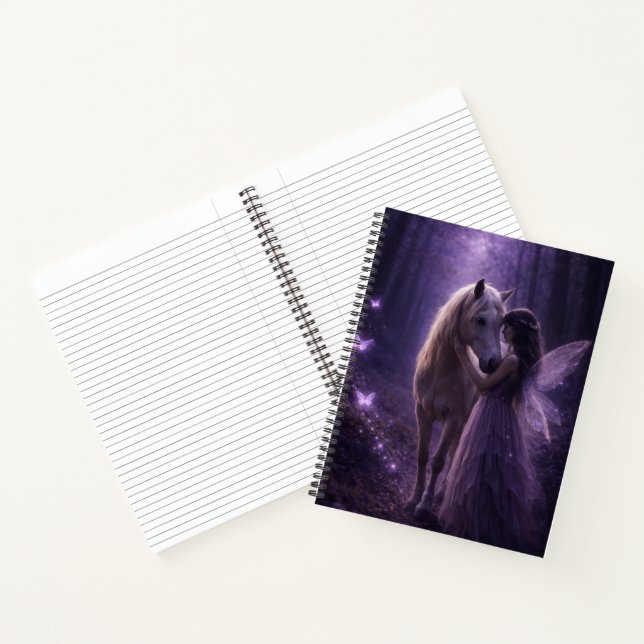 Cuaderno de Hadas del Bosque Encantado (Interior)