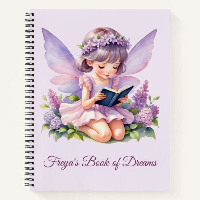 Cuaderno de hadas del libro de sueños de Freya (Anverso)