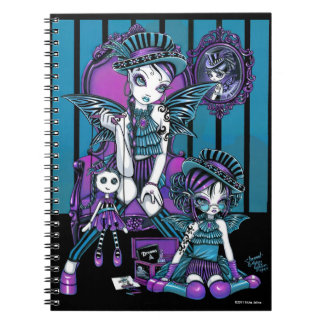 Cuaderno de hadas mágico "encantado" de las