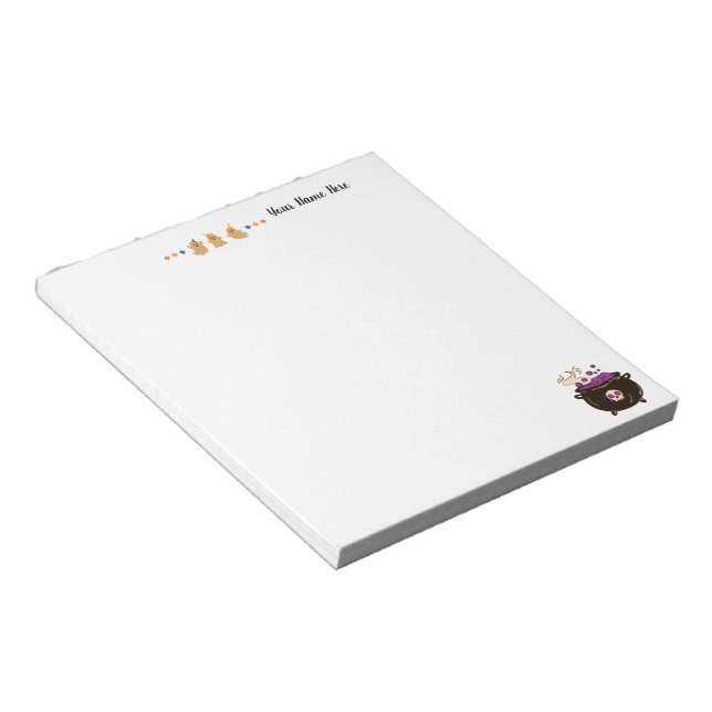 Cuaderno de Halloween (Lado Derecho)
