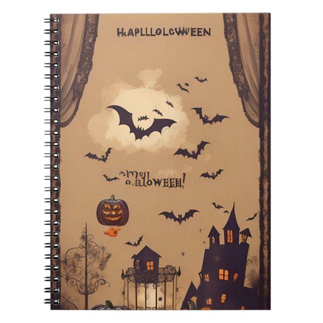 cuaderno de halloween (Frente)