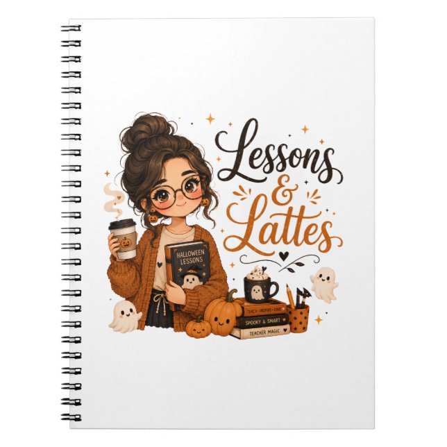 Cuaderno de Halloween del profesor espeluznante Re (Frente)