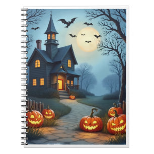 Cuaderno de Halloween espeluznante