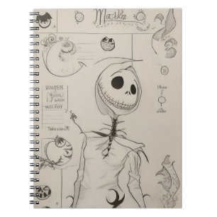 cuaderno de halloween vintage