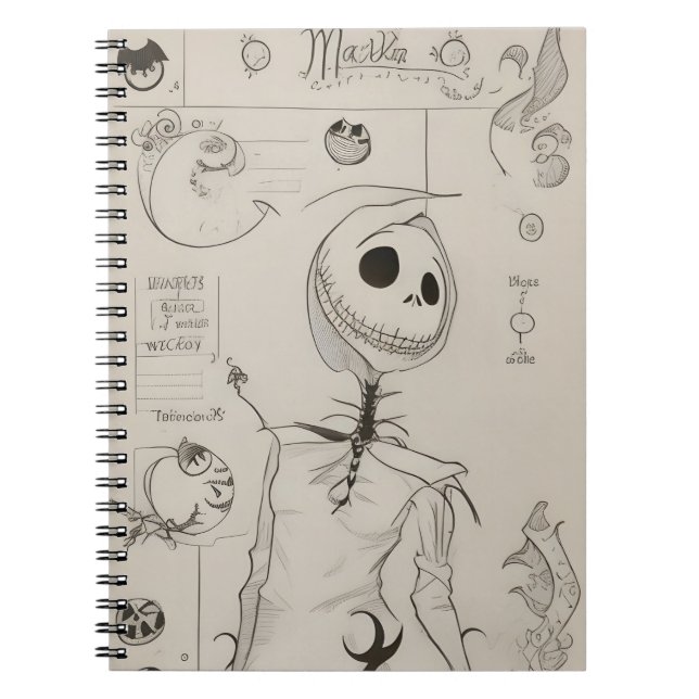 cuaderno de halloween vintage (Frente)