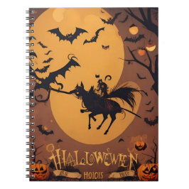cuaderno de halloween vintage