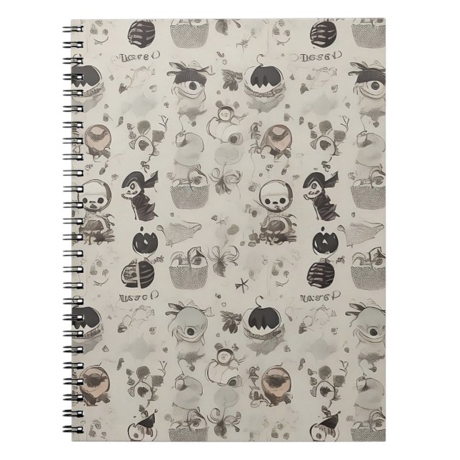 cuaderno de halloween vintage (Frente)