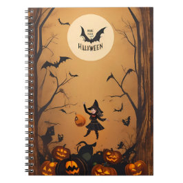cuaderno de halloween vintage