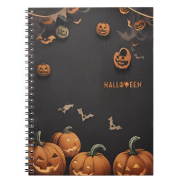 cuaderno de halloween vintage