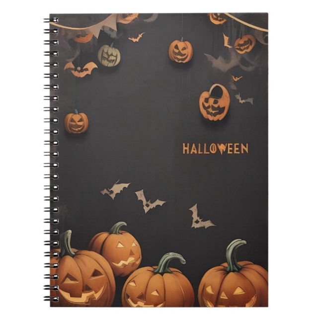cuaderno de halloween vintage (Frente)