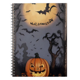 cuaderno de halloween vintage