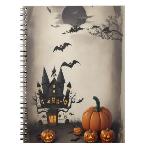 cuaderno de halloween vintage
