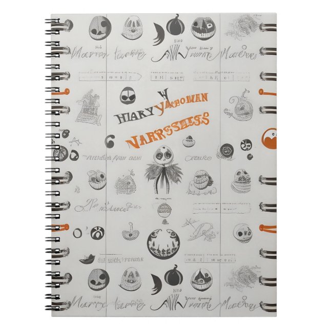 cuaderno de halloween vintage (Frente)