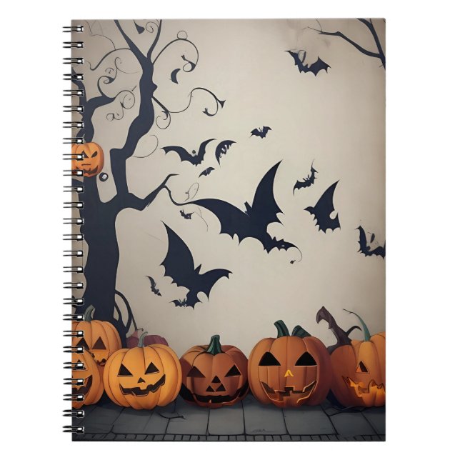cuaderno de halloween vintage (Frente)