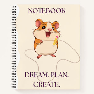 Cuaderno de Hamster bonito estético