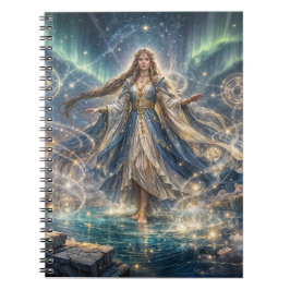 Cuaderno de Hechicera Celestial – Azul Místico