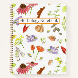 Cuaderno de Herbolaria Recetas de Hierbas Medicina