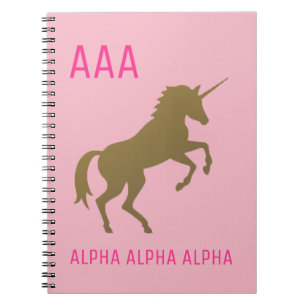 Cuaderno de Hermandad de Unicornio Dorado