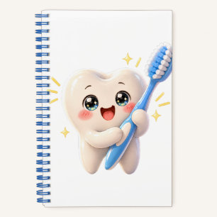 Cuaderno de Higienista Dental con Personaje de Die