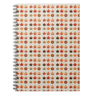 Cuaderno de hojas de arce