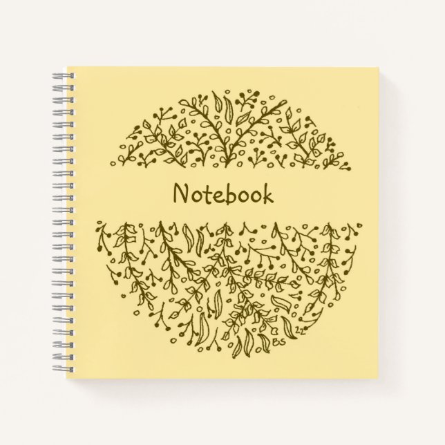 Cuaderno de Hojas de Otoño (Anverso)