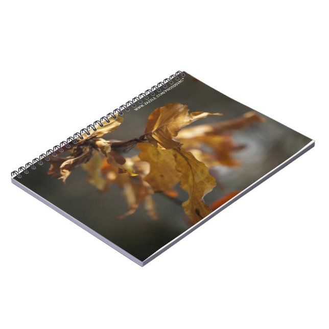 Cuaderno de hojas de otoño (Lado Izquierdo)
