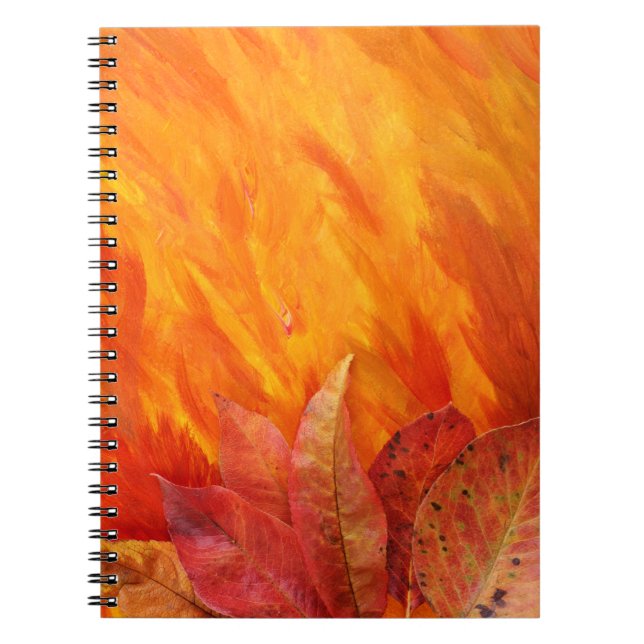 Cuaderno de hojas de otoño (Frente)