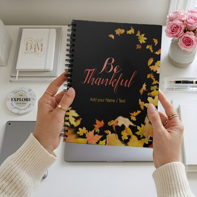 Cuaderno de hojas de otoño agradecido (Subido por el creador)