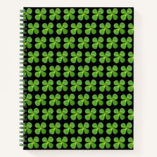 Cuaderno de hojas verdes de hermoso árbol de jade
