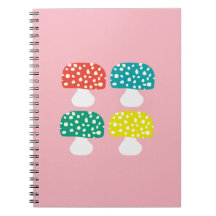 Cuaderno de Hongos Adorables